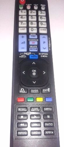 Control Remoto Tv Lg Lcd-led (no Es Smart)