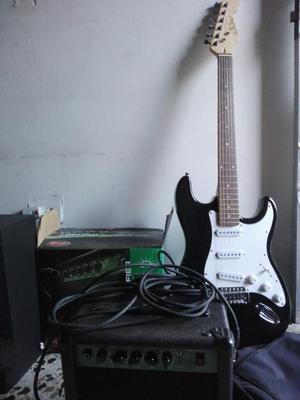 Guitarra Electrica Gsn Y Amplificador