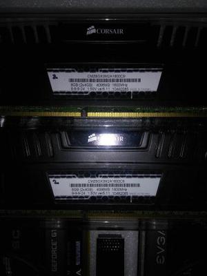 Kip Memorias Corsair Vengance Ddr3 8gb 2x4