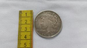Moneda de One Dollar  en Plata