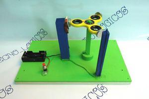 Proyecto Maqueta Spinner Electromagnetico Robot Robotica
