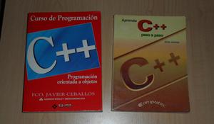 2 LIBROS DE PROGRAMACION EN C VENTA/CAMBIO