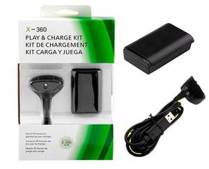 Kit Carga Y Juega Para Xbox  Ni-mh Recargable