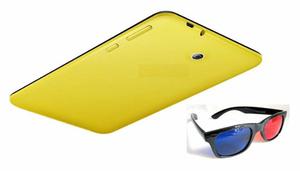Tablet Huskee Ht-720 Amarill Bluet Cám 8gb 7 Pulgds Gafas