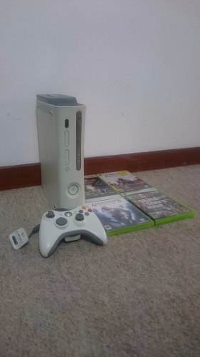 Xbox 360 Arcade (falcon) 20gb, 6 Juegos Y 2 Controles