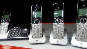 4 Telefonos Inalambricos At&t Ref Cl