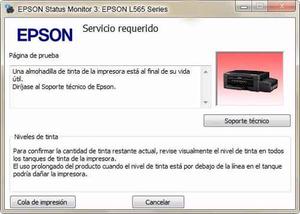 Reset Epson L565 Solución Error Almohadillas - Envío