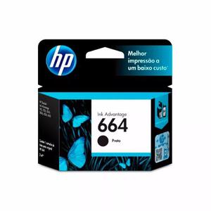 Cartucho Hp F6v29al # 664 Negro