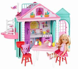 Barbie Club Chelsea Casa Con Accesorios Mattel