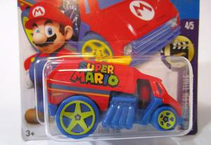 Carro Auto Super Mario Bros Coleccion Escala Miniatura 6cm