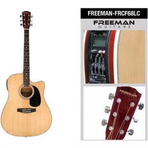 Frcf68lc Nt Guitarra Electroacustica Metal Freeman