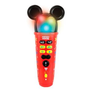 Micrófono Mickey Mouse Musica Y Efectos Sonido d-03d421