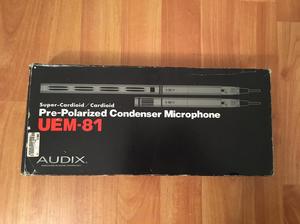 Microfono de Estudio Audix Uem-81