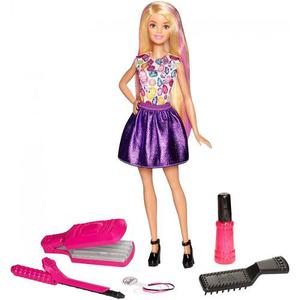 Muñeca Barbie Diy Rizos Y Crespos