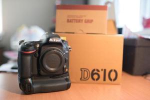 Nikon D610 con Maletas THULE y Accesorios