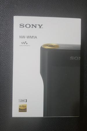 Reproductor de audio Hi Res SONY NWWM1A