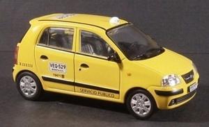 Taxi Hyundai Atos 1:43 -modelo Los Mas Queridos De Colombia