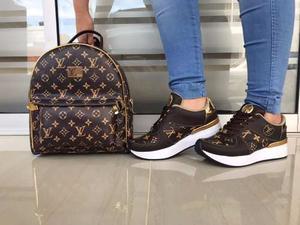 Zapatos Louis Vuitton +bolso Louis Vuitton Mujer