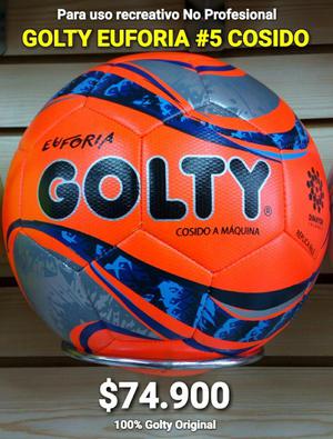 Balón Golty Euforia Cosido Original