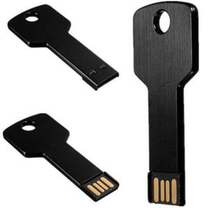 Memoria Usb X 10 Llave Negra Para Marcar