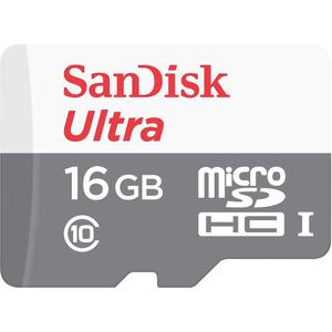 Micro Sd 16 Gb Clase 10 Sandisk 48 Mb/s