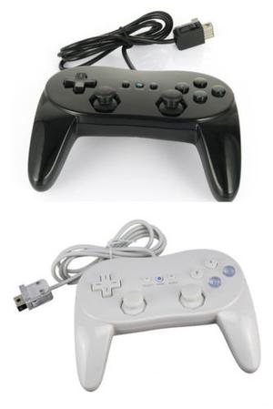 2 Mando Clásico Pro Para Nintendo Wii Y Wii U Mando Juego