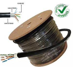 Cctv Cable De Red Utp Categoria 5e Exterior Rollo