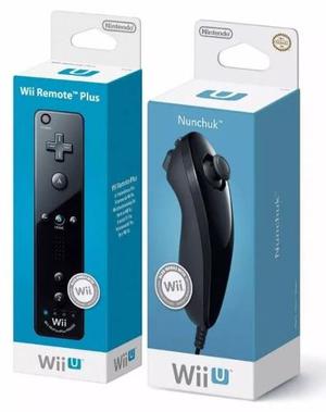 Control Motion Plus & Nunchuk Wii Wii U Gratis Silicona