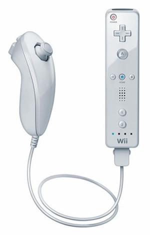 Control Nunchuk Y Remoto Blanco Para Wii Y Wii U Original