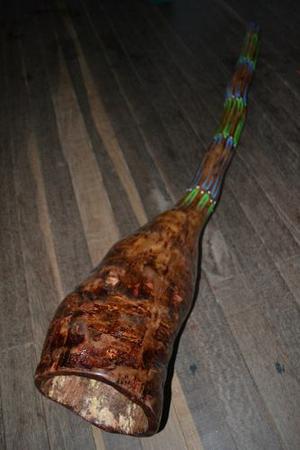 Didgeridoo En Madera Agave (pita-maguey-cabuya-fique)