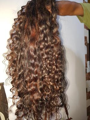 Extensiones Rizadas en Capas