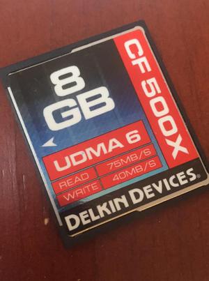 Memoria Udma 6 8Gb Cf500X