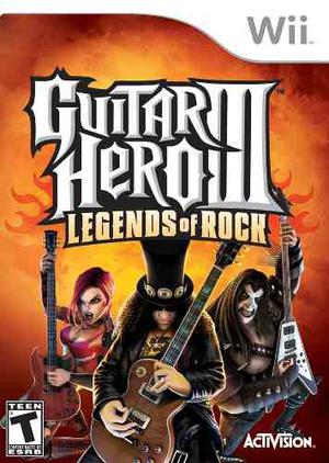 Nintendo Wii Guitar Hero ** Tienda Stargus