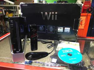 Nintendo Wii Negro Retrocompatible