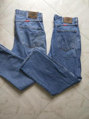 Pantalones Blue Jeans Wrangler Original 34W x 30L Hombre
