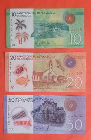 Set Billetes De Nicaragua ( Y 200)