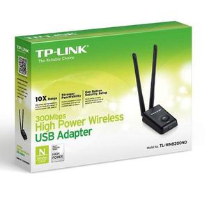 Tarjeta De Red Wifi Usb Tp-link Tl-wnnd 300mbps 2 Ant