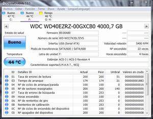 Disco Duro Western Digital 4TB SATA