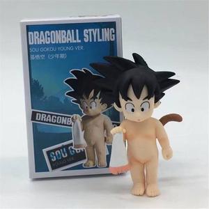Dragon Ball Goku Niño Con Toalla 11 Cm Impo/styling Ajd