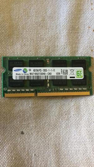 Memoria Ram para Portatil