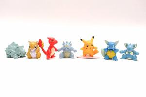 Pokémon Tomy Charmeleon Colección X 7 Figuras