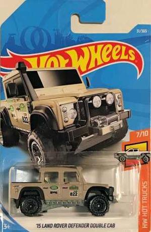 15 Land Rover Defender Double Cab Hotwheels