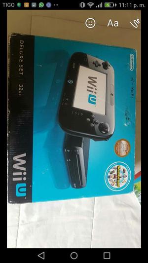 Caja Wii U con Cunas Y Manuales