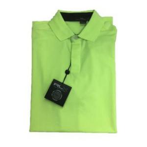Camiseta Ralph Lauren Rlx Golf Solida  - Verde Neon