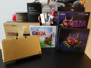 Consola Nintendo 3DS XL Ed. Zelda en perfecto estado, sin