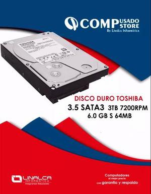 Disco Duro Toshiba 3tb Satagb 64mb
