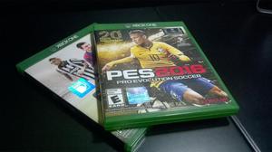 Fifa 15 y Pes  | Xbox One | Usado | Físicos