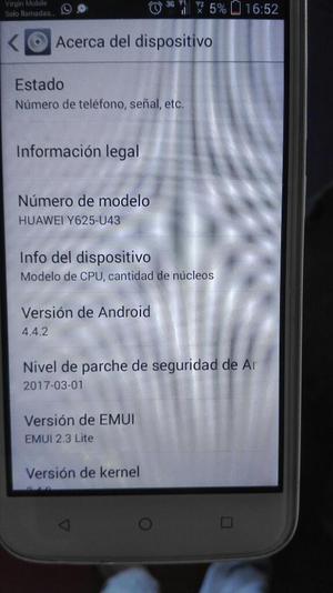 Ganga Vendo Celular Huawei Y625