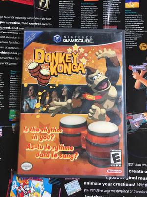 Juego Donkey Konga para Consola Nintendo Gamecube Usado