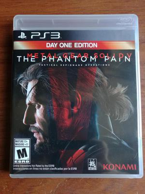Juego Metal Gear Solid V The phantom Pain Day One Edition
